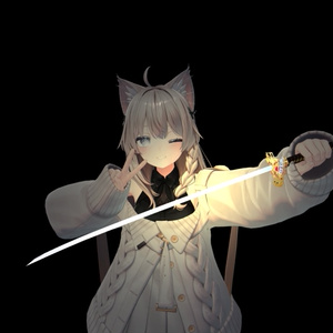 +10 Avatar ! 【VRChat】 少女の日本刀 / Girlish Samurai Sword / 소녀의 일본도 *  For Shinano, Minase, Karin, Manuka, Lavie, Selestia, Chocolat, Hanka, Marycia, Milfy, props only verison 缩略图 16
