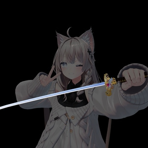 +10 Avatar ! 【VRChat】 少女の日本刀 / Girlish Samurai Sword / 소녀의 일본도 *  For Shinano, Minase, Karin, Manuka, Lavie, Selestia, Chocolat, Hanka, Marycia, Milfy, props only verison 缩略图 20