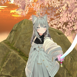 +10 Avatar ! 【VRChat】 少女の日本刀 / Girlish Samurai Sword / 소녀의 일본도 *  For Shinano, Minase, Karin, Manuka, Lavie, Selestia, Chocolat, Hanka, Marycia, Milfy, props only verison 缩略图 10