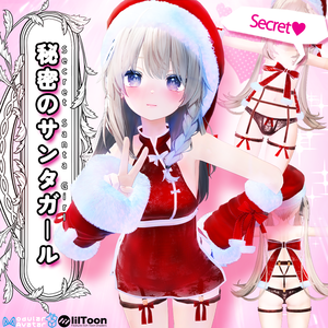 【VRChat】 Secret Santa Girl / 秘密のサンタガール / 비밀의 산타걸