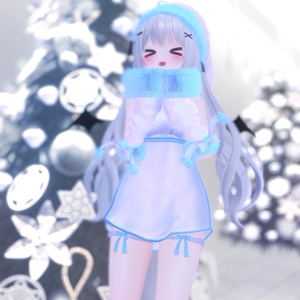 【VRChat】 Secret Santa Girl / 秘密のサンタガール / 비밀의 산타걸 缩略图 19