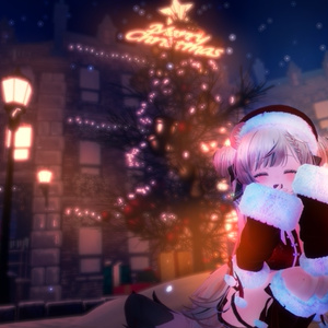 【VRChat】 Secret Santa Girl / 秘密のサンタガール / 비밀의 산타걸 缩略图 3