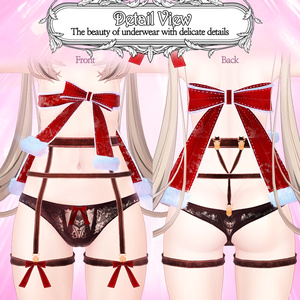 【VRChat】 Secret Santa Girl / 秘密のサンタガール / 비밀의 산타걸 缩略图 16