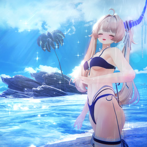 +8 Avatar  ! 【VRChat】 swimsuit 🐬  水中の妖精 / Fairy of the Water / 페어리 오브 더 워터🐬 for Shinano, Milltina, Manuka, Lavie, Milfy, Airi, Karin, Marycia 缩略图 12