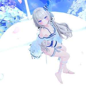 +8 Avatar  ! 【VRChat】 swimsuit 🐬  水中の妖精 / Fairy of the Water / 페어리 오브 더 워터🐬 for Shinano, Milltina, Manuka, Lavie, Milfy, Airi, Karin, Marycia 缩略图 16