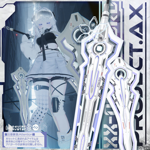 [3D Model] DDX-XX/OverSword [Sci-Fi Greatsword]