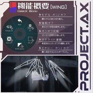 【3Dモデル】SeraphUnit：SkySeeker01〔ヘイロー＆ウイング〕 缩略图 4