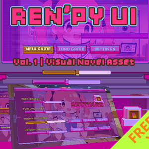[Ren'Py] UI素材包 & 实现代码 | GUI Kit & Implementation Scripts | 実装済みコード