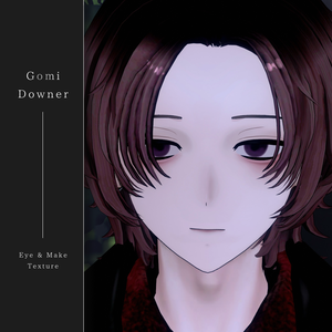 【五味/Gomi】Downer eye & make up texture 表情付き