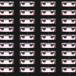 【輝夜/Kaguya】彩度 Plus Make up texture 37種 缩略图 3