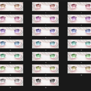 【NanaseNoir/ナナセノワール】 傾国 Eye ＆ Make up texture 73種✨ 缩略图 9