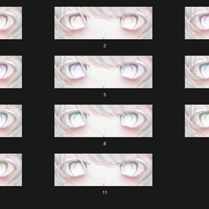 【NanaseNoir/ナナセノワール】 傾国 Eye ＆ Make up texture 73種✨ 缩略图 8