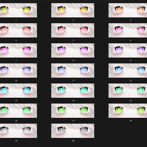 【NanaseNoir/ナナセノワール】 傾国 Eye ＆ Make up texture 73種✨ 缩略图 11