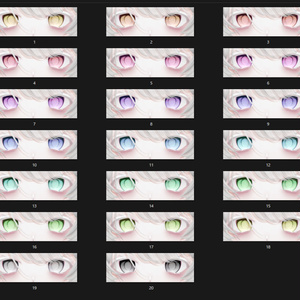 【NanaseNoir/ナナセノワール】 傾国 Eye ＆ Make up texture 73種✨ 缩略图 10
