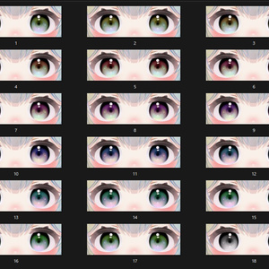 【Snow/スノゥ】彩度 plus Eye ＆ Make up Texture 缩略图 4