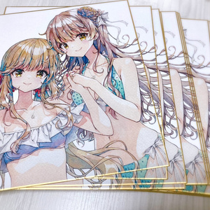 じごくあね 直筆イラスト入り色紙 （じごくあね 直筆イラスト
