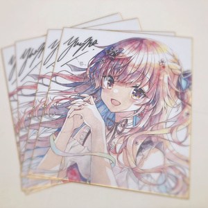 おにねこ直筆サイン入り】色紙『Bloom』 - Imy online shop - BOOTH