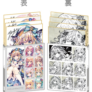 予約】【おにねこ直筆サイン入り】クリア色紙『Breath of life』 - Imy