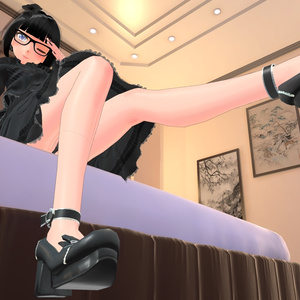 【VRChat】靴とヘッドドレス