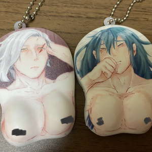 【創作BL】ガドルイパイパッドキーホルダー