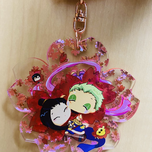 【犬王】桜アクキー
