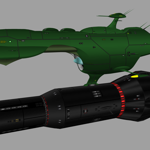 親父製作 惑星破壊プロトンミサイル＆ミサイル艦