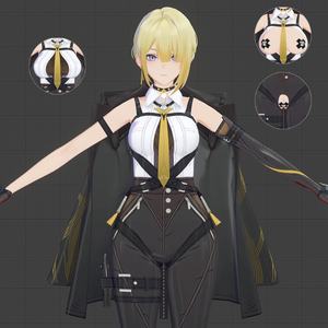 Evelyn ZZZモデル配布