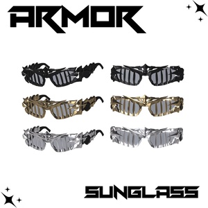 【複数アバター対応＋FREE/無料】ARMOR SUNGLASS & PIERCE 缩略图 2