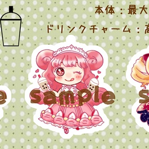 オトカドール　アクリルキーホルダー　缶バッジ　ルシ子　ミカ子　bemani オトカドール アクリルキーホルダー 缶バッジ ルシ子 ミカ子