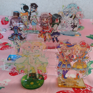 オトカドール　アクリルキーホルダー　缶バッジ　ルシ子　ミカ子　bemani オトカドール アクリルキーホルダー 缶バッジ ルシ子 ミカ子 bemani