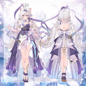 オリジナル3Dモデル「ラズリ -Lazuli-」 缩略图 7