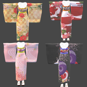 【19アバター対応】【MA対応】新年振袖-New Year Hurisode- 缩略图 2