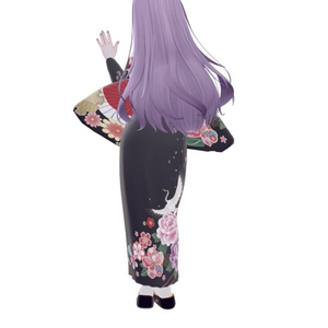 【19アバター対応】【MA対応】新年振袖-New Year Hurisode- 缩略图 9