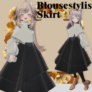 【マヌカ-Manuka- しなの -Shinano- シフォン -Chiffon サフィー -Sapphy- 薄荷 -Hakka- まるぼでぃ -Marubody- 心-556- キシャ-Kisha- 対応】ブラウススカート