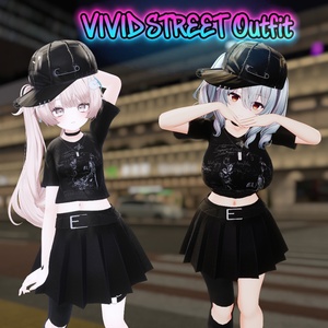【5アバター対応】VIVID STREET Outfit 缩略图 4