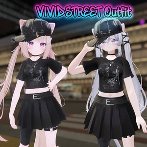 【5アバター対応】VIVID STREET Outfit 缩略图 3