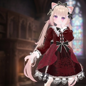【8AvaterSuport】Classic Gothic Dress -Oratorium- 缩略图 5