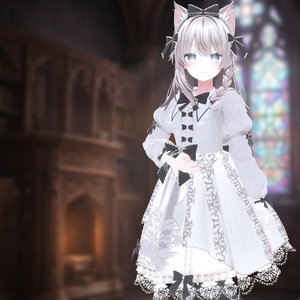 【8AvaterSuport】Classic Gothic Dress -Oratorium- 缩略图 3