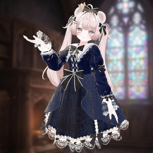 【8AvaterSuport】Classic Gothic Dress -Oratorium- 缩略图 7