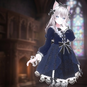 【8AvaterSuport】Classic Gothic Dress -Oratorium- 缩略图 4