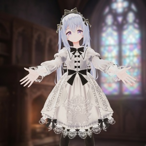 【8AvaterSuport】Classic Gothic Dress -Oratorium- 缩略图 6