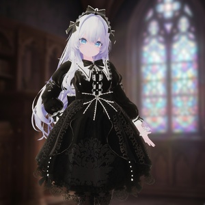 【8AvaterSuport】Classic Gothic Dress -Oratorium- 缩略图 9