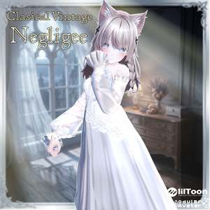 【10アバター対応】ClasicalVintageNegligee 