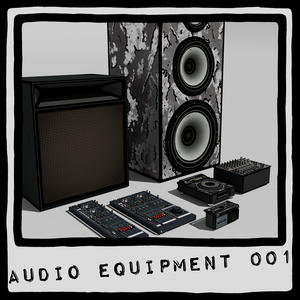 Audio Equipment Asset Pack 01