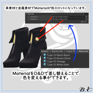 ハイヒールブーツ十式　【複数アバター対応】 缩略图 3