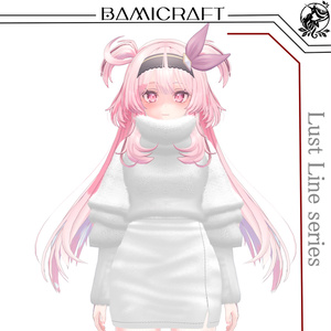 ≪Lust Line series≫タイトスカート、タートルネックニット　複数アバター対応 缩略图 9