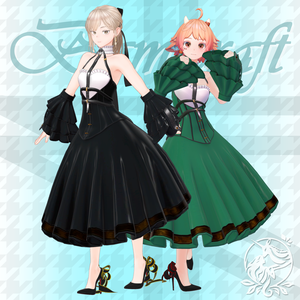 frill dress (Fluctua Solaria manuka 対応)