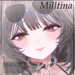 【ミルティナ/Milltina】モカムースメイク【Makeup & Eye texture + Face blendshape】