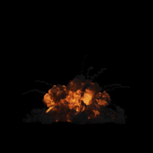爆発エフェクト素材