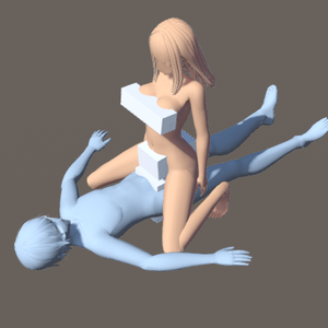 【UnityHumanoid】えっちアニメーション1種